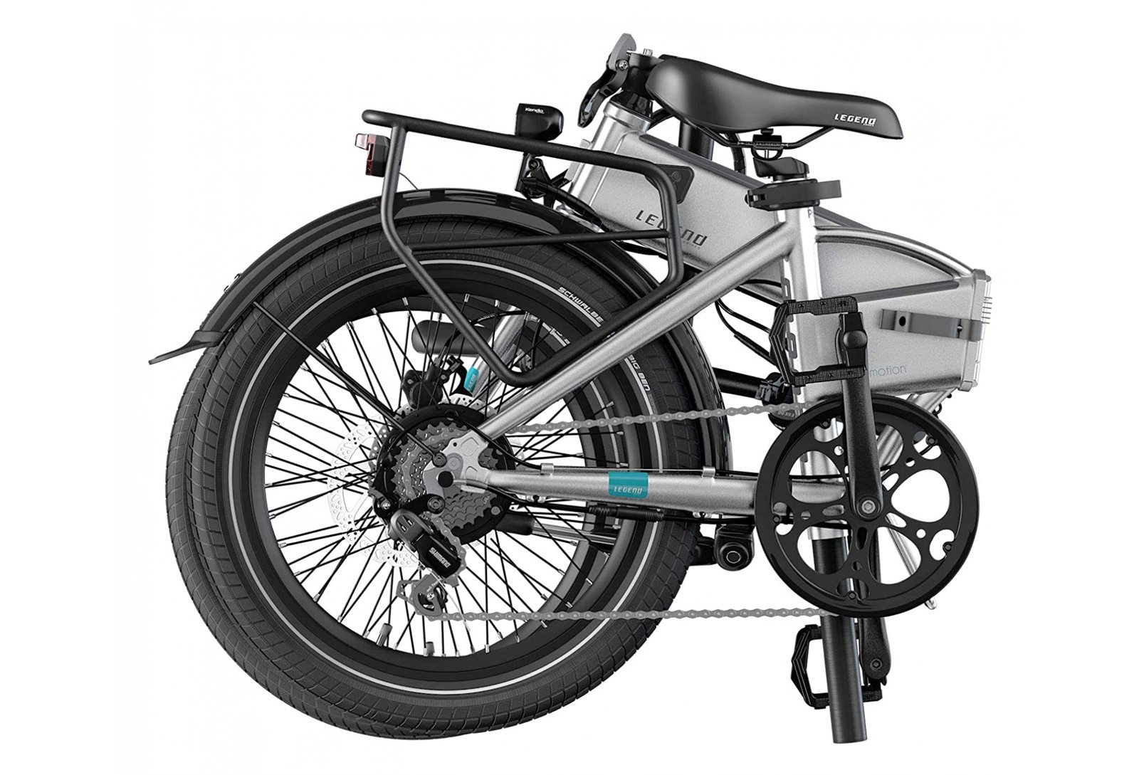 Vélo Electrique Pliant Smart eBike Roues de 20 Pouces, Freins Disque Hydraulique – Image 3