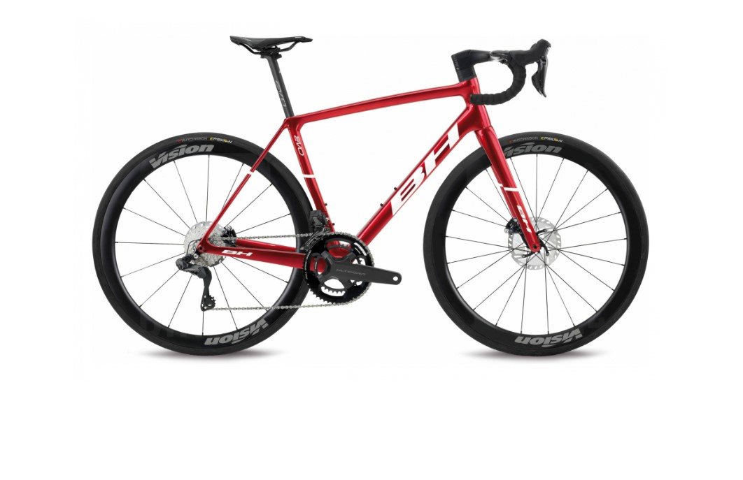 Vélo de Route BH Ultralight Evo Disc 8.5 Shimano Ultegra Di2 12V 700 mm Rouge 2022