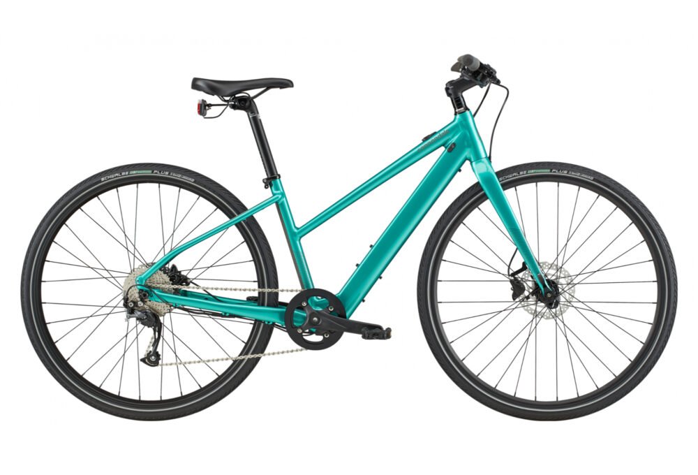 Vélo de Ville Électrique Cannondale Quick Neo SL 2 Shimano Altus 9V Bleu