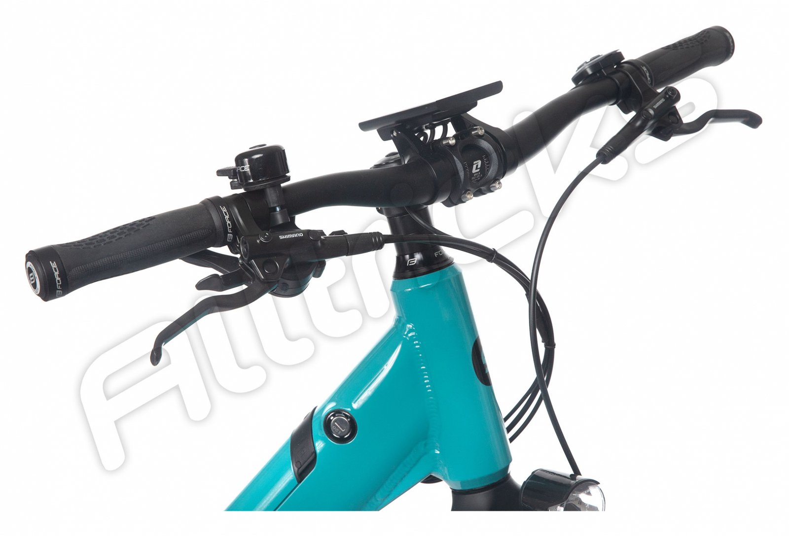 Vélo de Ville Électrique Eljoy Revolution Tempo Col de Cygne Bafang 250W Bleu – Image 4