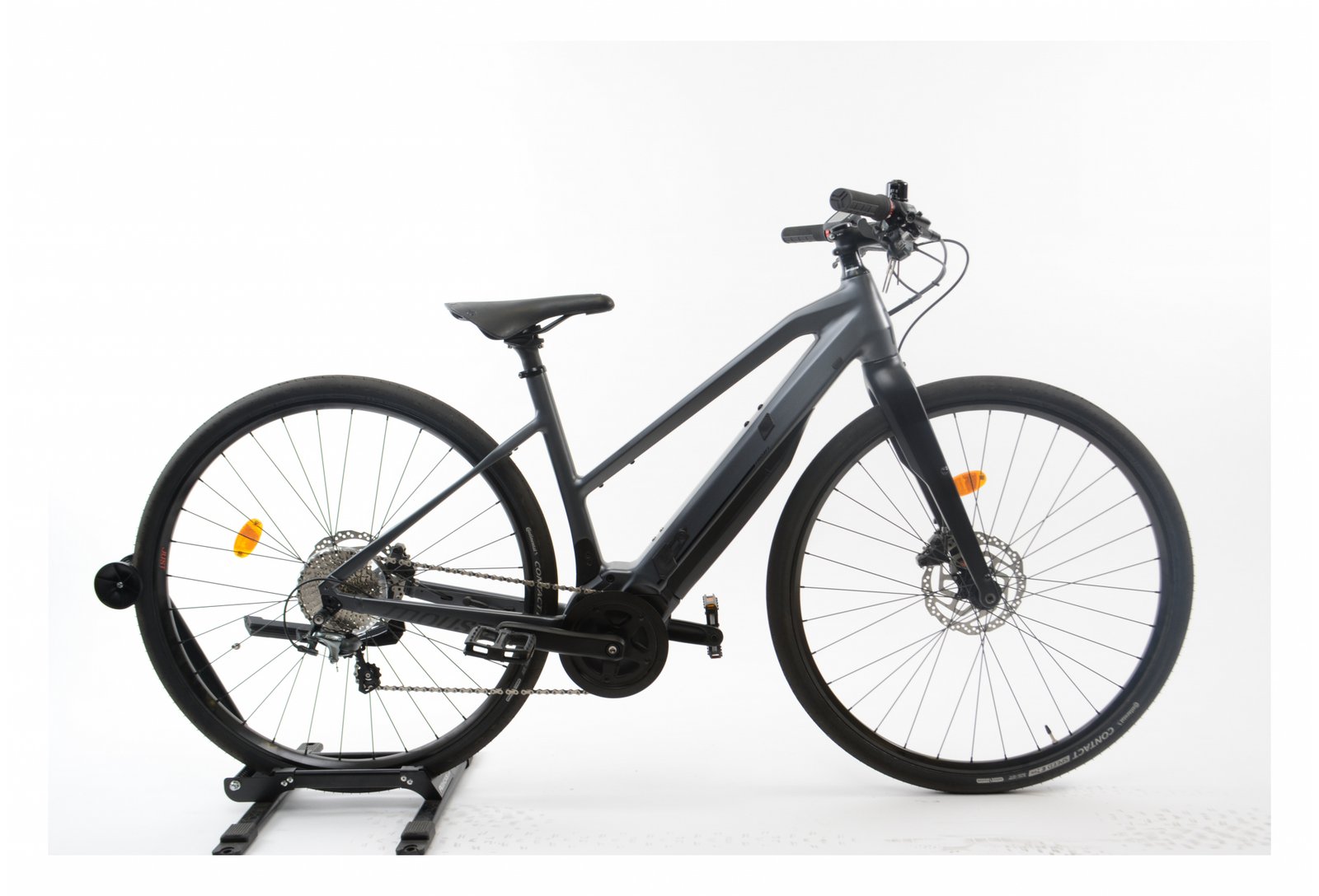 Vélo de Ville Électrique Moustache Bikes Vendredi 28.1 Open Shimano Tiagra 10V 400 Gris 2020- – Image 3
