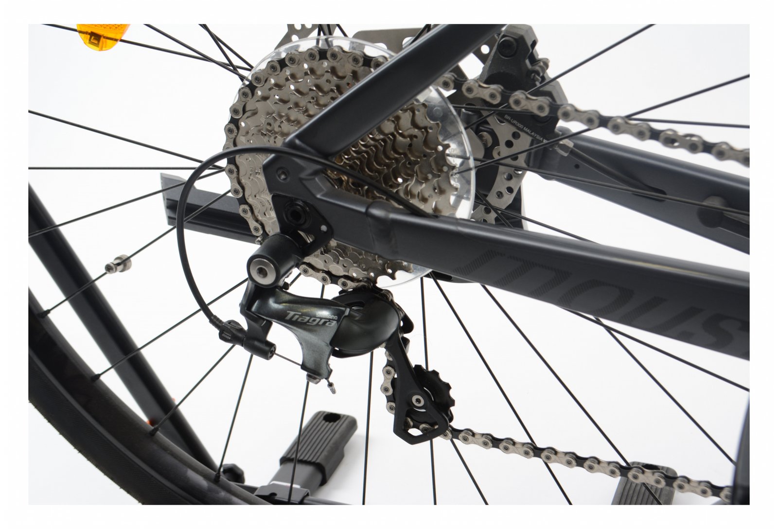 Vélo de Ville Électrique Moustache Bikes Vendredi 28.1 Open Shimano Tiagra 10V 400 Gris 2020- – Image 4