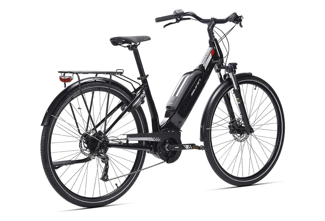 Vélo de Ville Électrique Sunn Urb Rise 28 Shimano Altus 9V Noir – Image 3