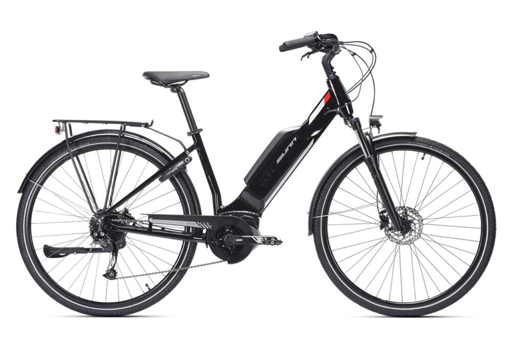 Vélo de Ville Électrique Sunn Urb Rise 28 Shimano Altus 9V Noir