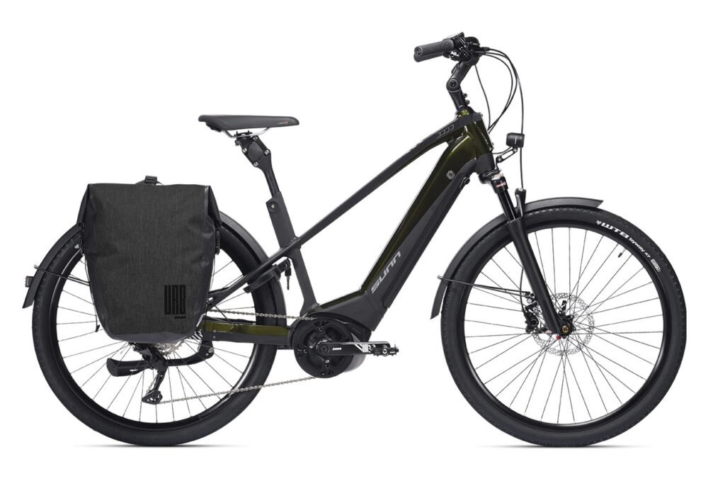 Vélo de Ville Électrique Sunn Urb Skal Shimano Deore 10V Noir