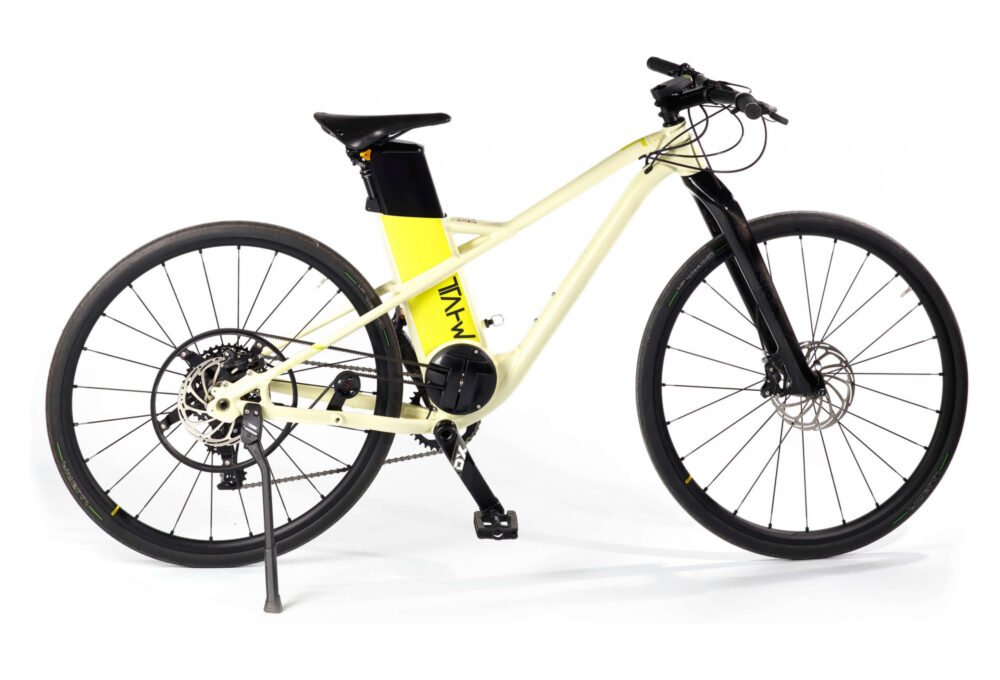 Vélo électrique hybride urbain Whatt TTMessenger Beige 2022