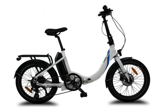 Vélo pliant électrique URBANBIKER MINI 20' blanc - Batterie 504Wh Moteur 250W