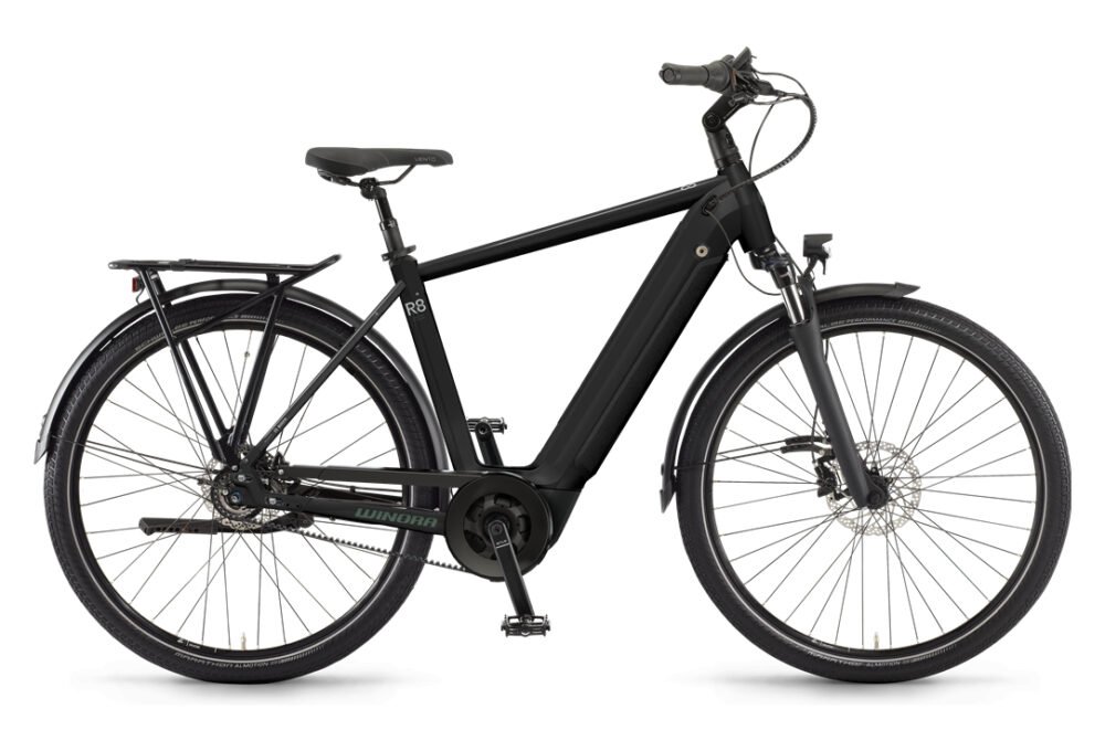 Winora Sinus R8f Gents Shimano Nexus 8V 625 Wh 650b Noir 2022