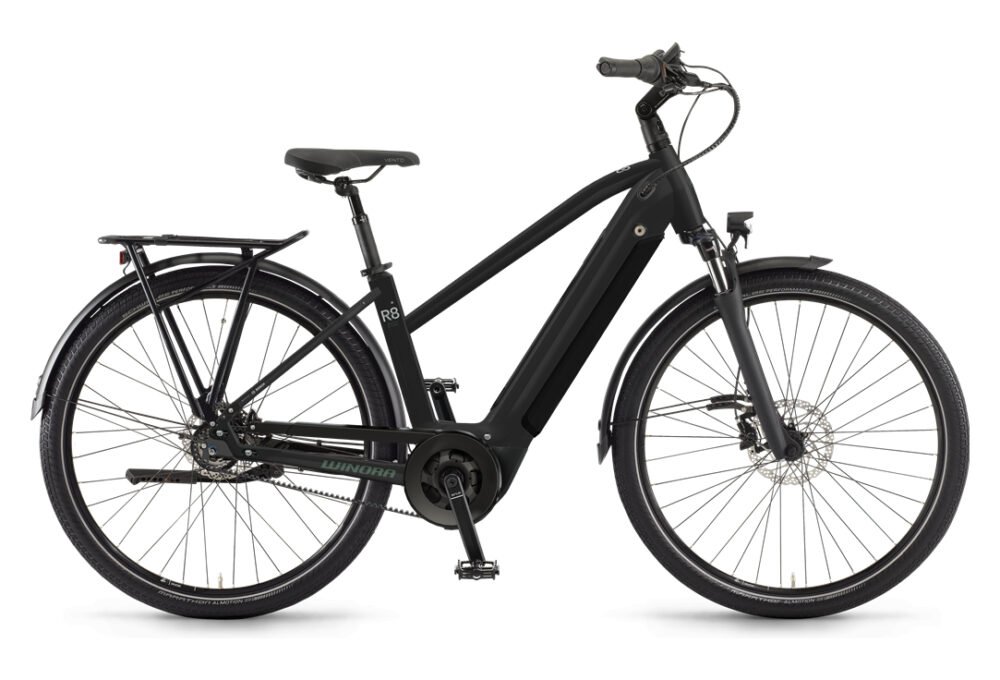 Winora Sinus R8f Shimano Nexus 8V 625 Wh 650b Noir 2022