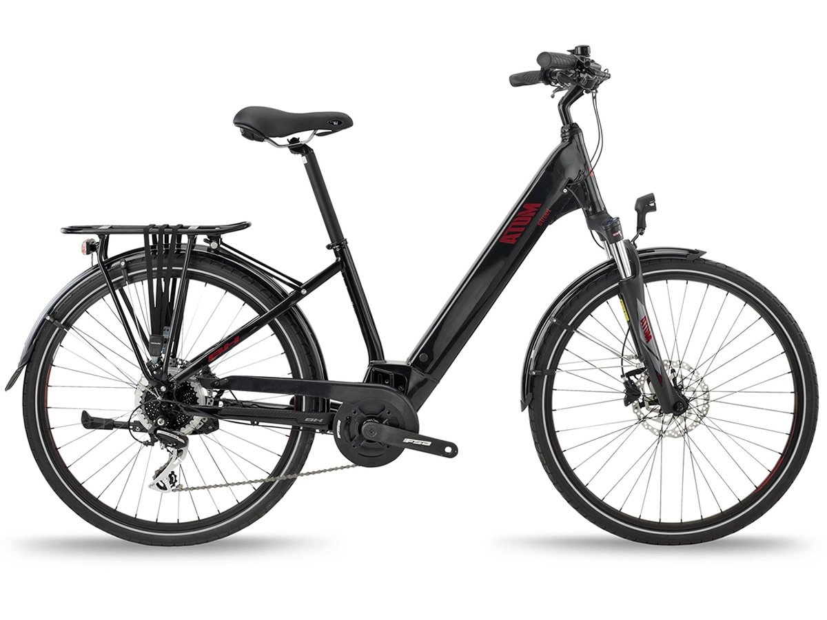 BH ATOM Street noir rouge 500Wh 2021