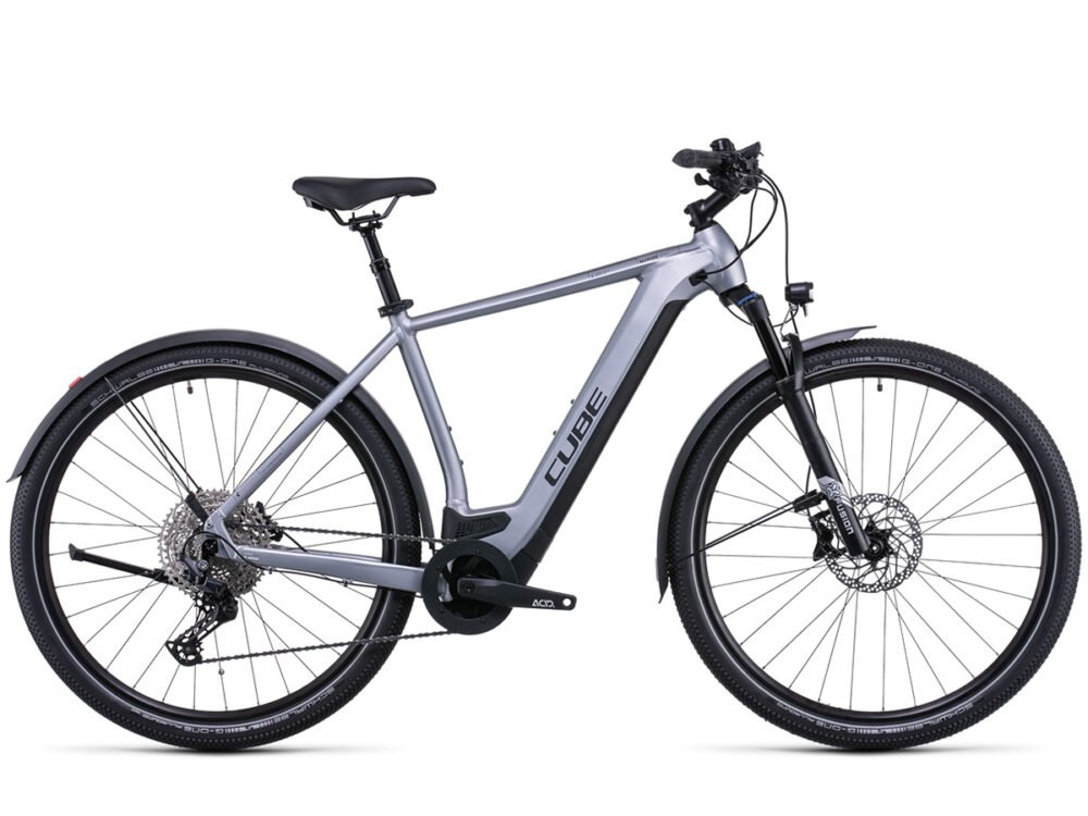 CUBE Nuride Hybrid EXC 625 Allroad polarsilver´n´black 2022