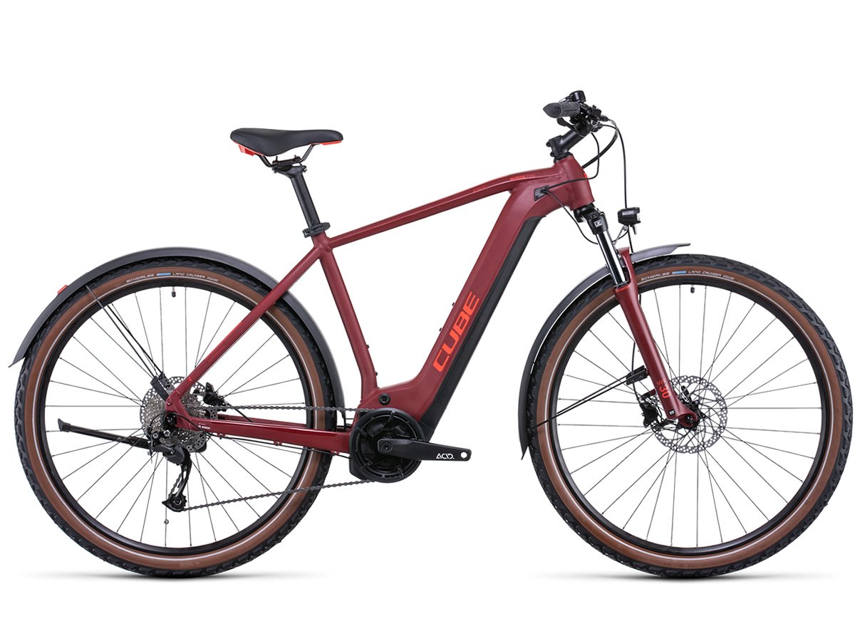 CUBE Nuride Hybrid Performance 625 Allroad darkred´n´red 2022