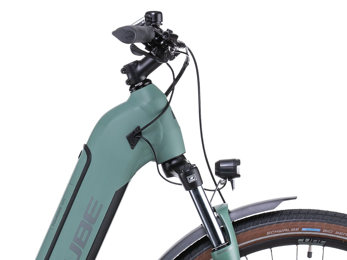 CUBE Touring Hybrid ONE 400 green´n´sharpgreen Easy Entry 2022 – Image 2