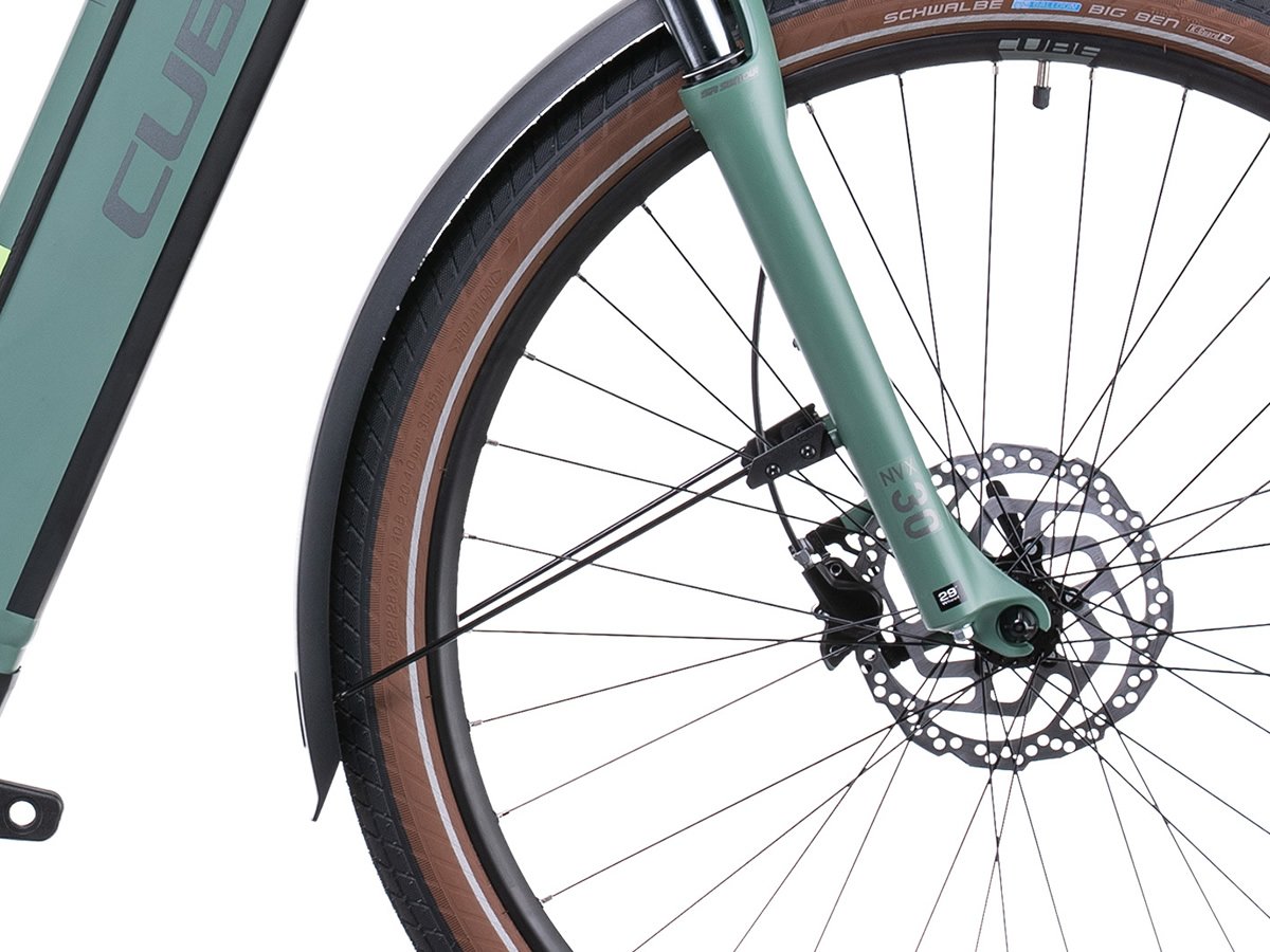 CUBE Touring Hybrid ONE 400 green´n´sharpgreen Easy Entry 2022 – Image 3