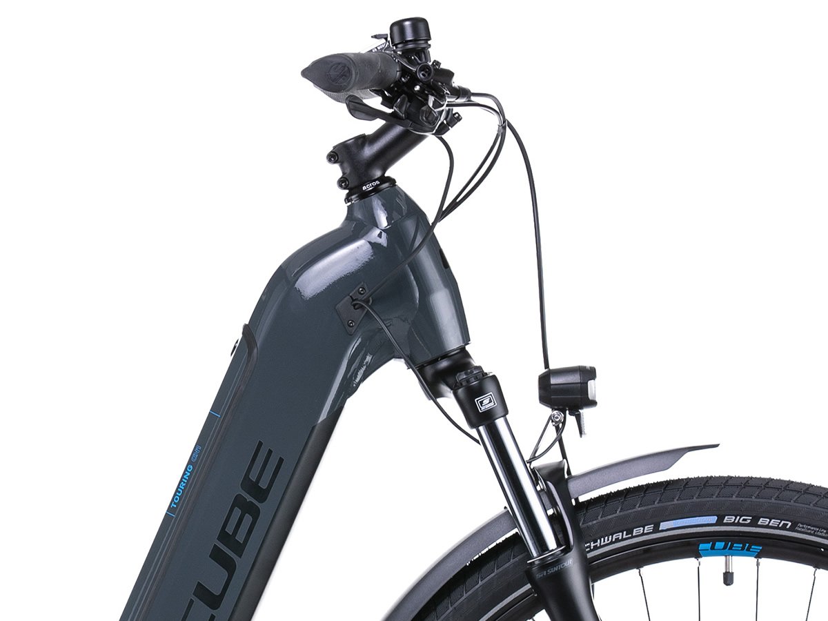 CUBE Touring Hybrid ONE 625 grey´n´blue Easy Entry 2022 – Image 2