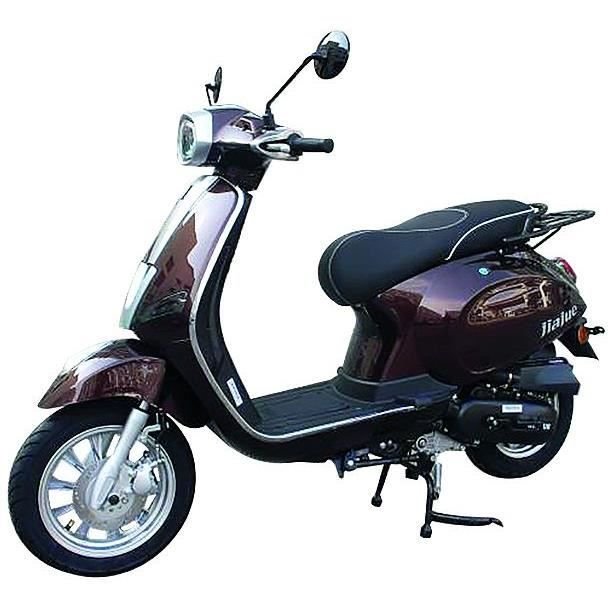 Scooter 4T 50 cc - JIAJUE - EURO5 - Chocolat - Avec carte grise – Image 2