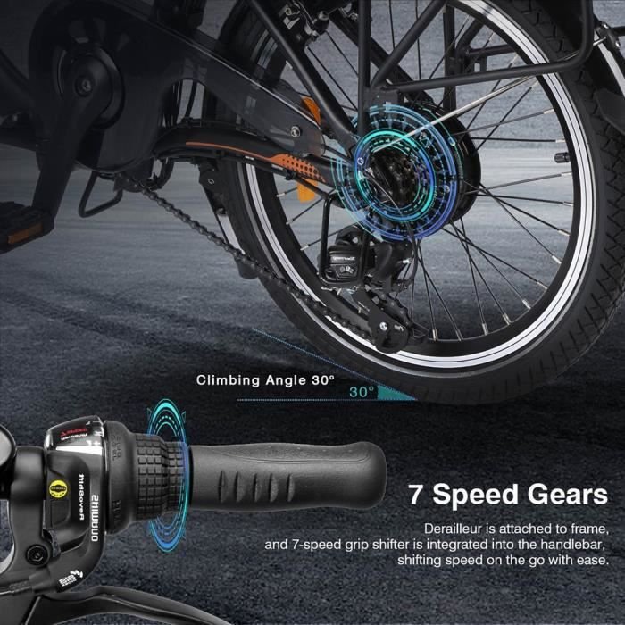Vélo électrique Pliant FARREES EASY 20F054 – Image 3