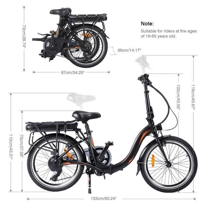 Vélo électrique Pliant FARREES EASY 20F054 – Image 4
