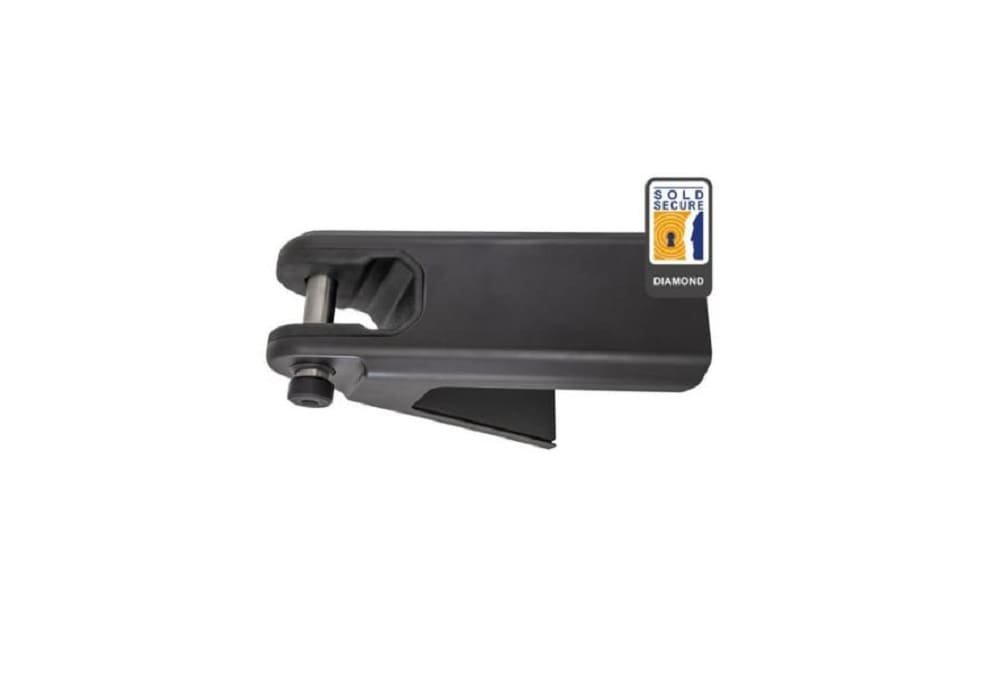 Ancrage mur/support vélo Hiplok airlok clé 35x18x38cm noir