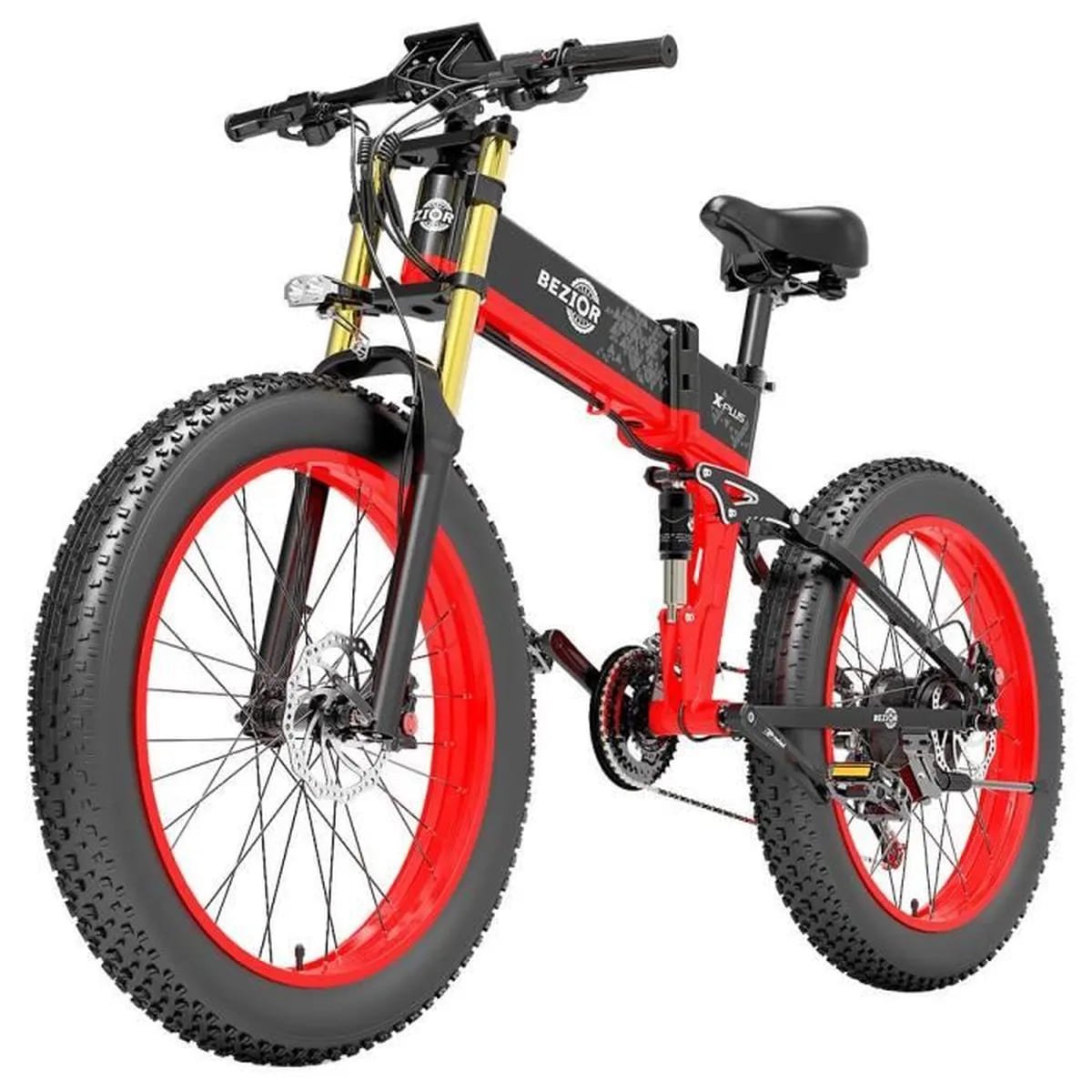 VTT Électrique BEZIOR X-PLUS 1500W Moteur 48V 17.5Ah – Image 5