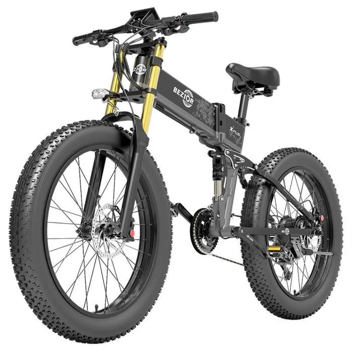 BEZIOR X-PLUS Vélo Électrique 1500W Moteur 48V 17.5Ah – Image 5