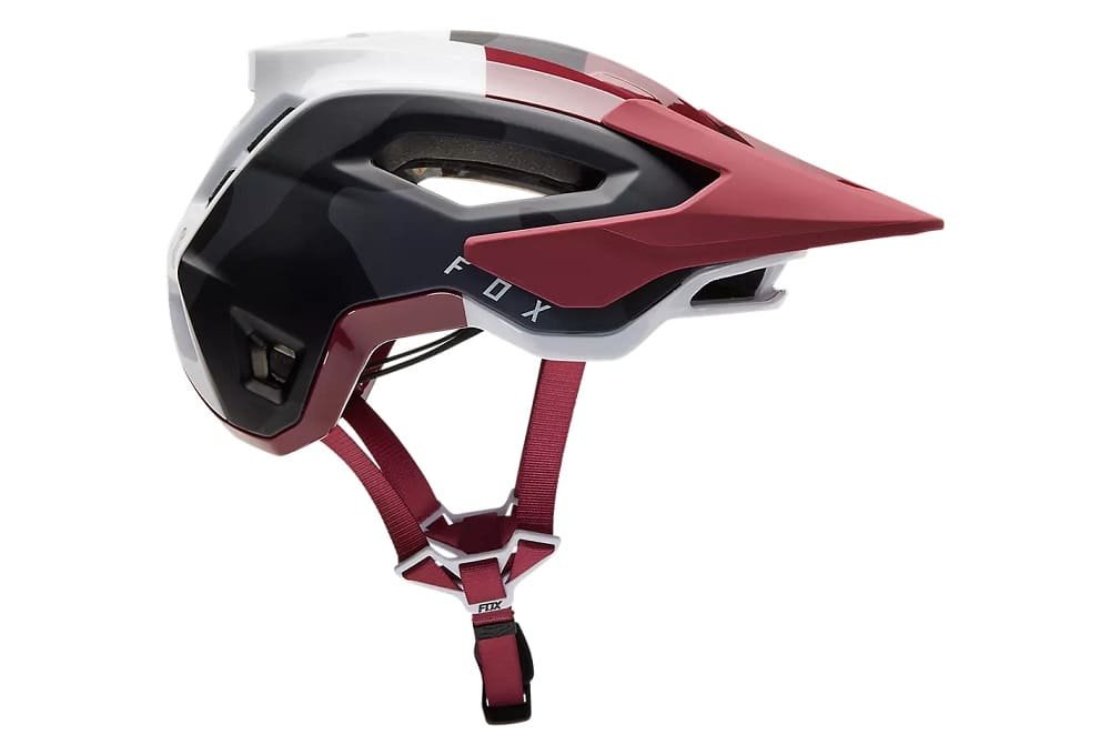 Casque Fox Speedframe Pro Camo Noir/Bordeaux