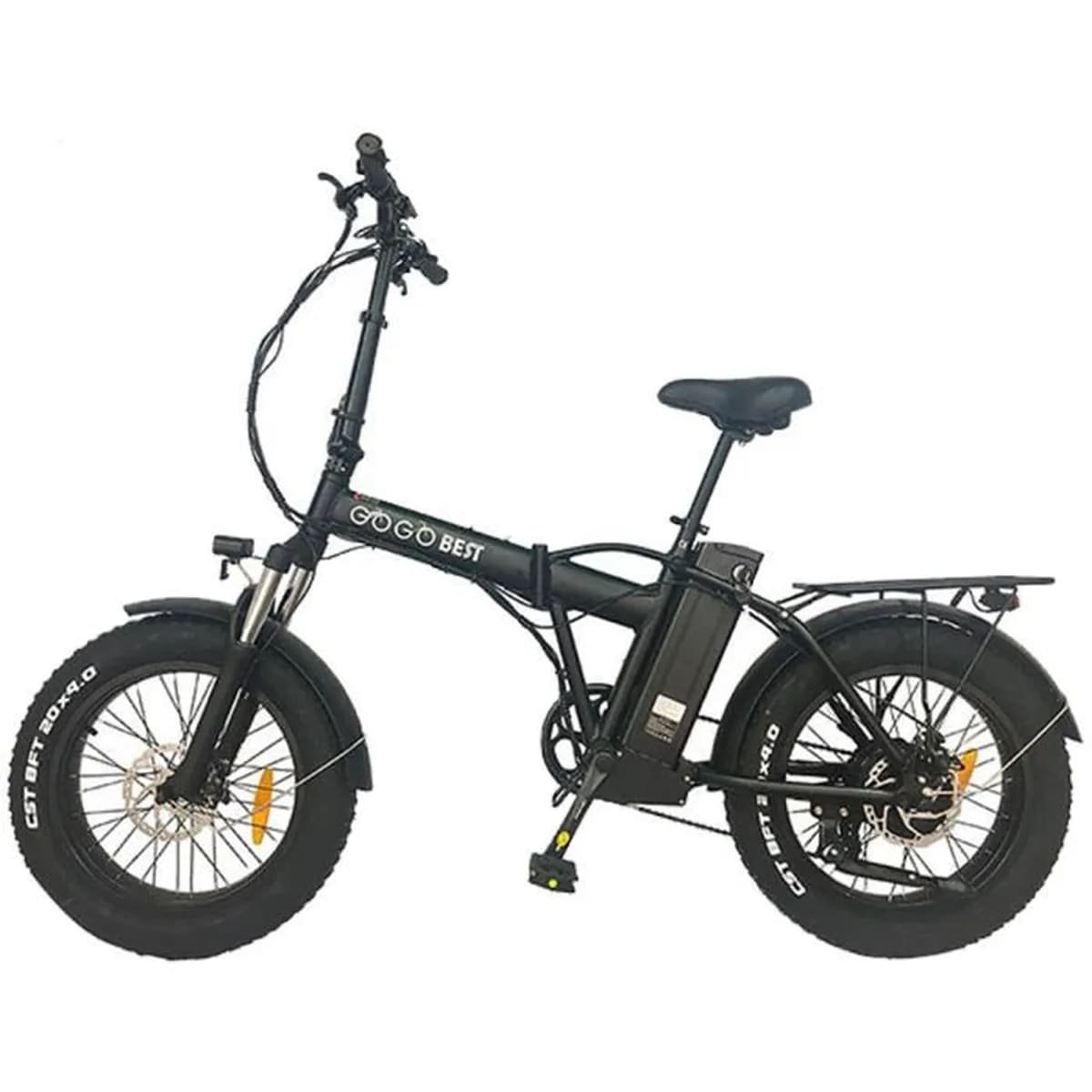 VTC électrique Moteur sans balais 1000W GOGOBEST GF300 Batterie 48V 12.5Ah Vitesse max 25km/h – Image 3