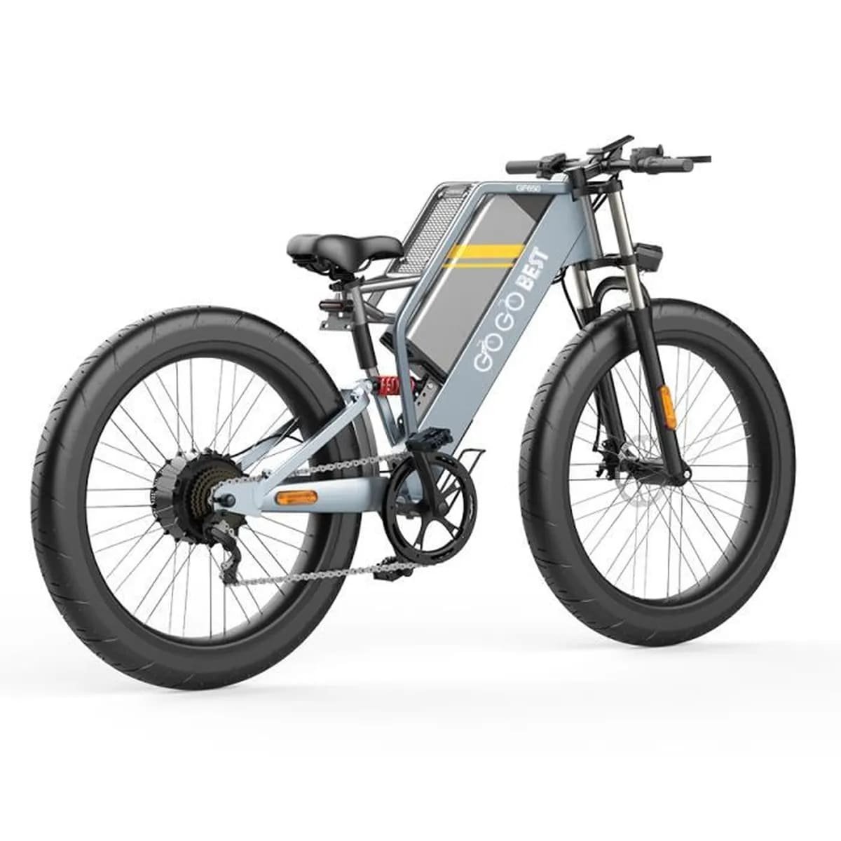 vélo électrique 26*4.0 pouces gros pneus 1000W GOGOBEST GF650 moteur 45Km/h vitesse maximale 48V 20Ah batterie – Image 4