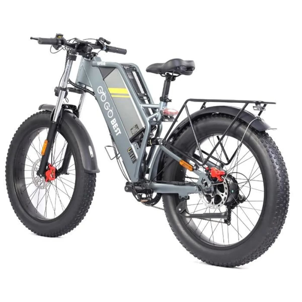 vélo électrique 26*4.0 pouces gros pneus 1000W GOGOBEST GF650 moteur 45Km/h vitesse maximale 48V 20Ah batterie – Image 3