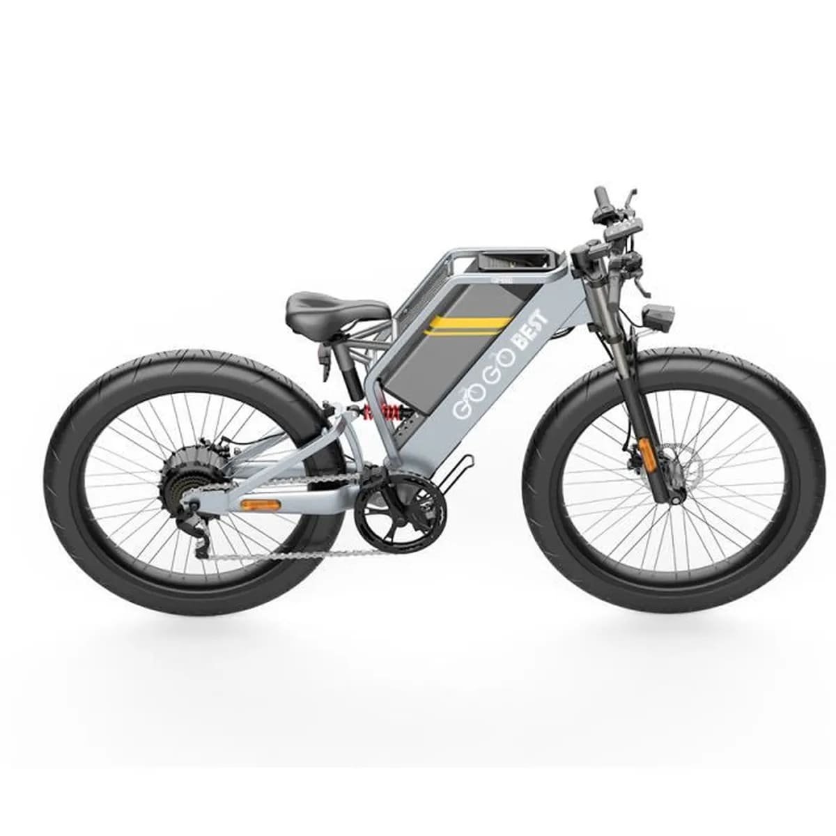 vélo électrique 26*4.0 pouces gros pneus 1000W GOGOBEST GF650 moteur 45Km/h vitesse maximale 48V 20Ah batterie – Image 2