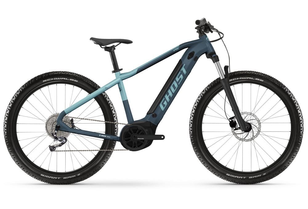 Ghost E-TERU Essential 2023 dark grey / metallic light blue