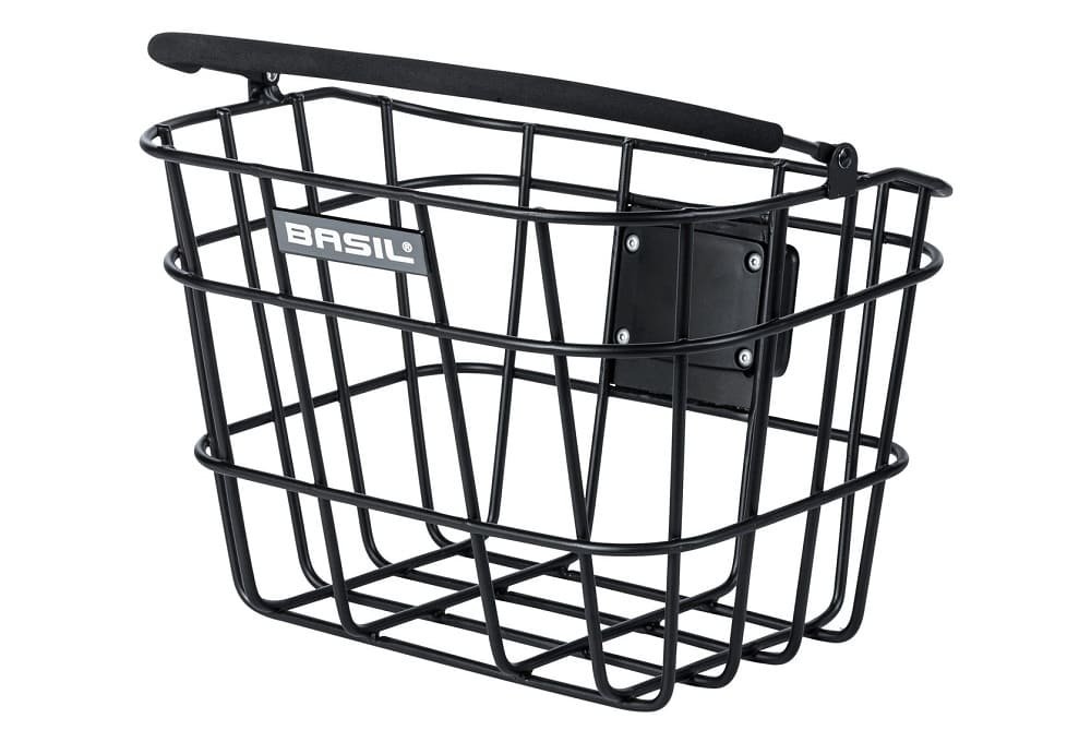 Panier de vélo avant Basil Bremen Alu BE / KF noir