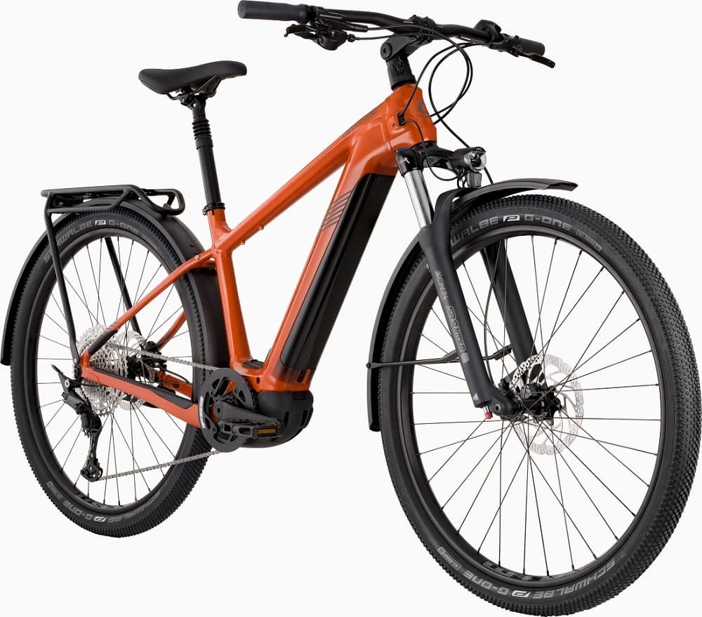 VTC Électrique Cannondale Tesoro Neo X 2 Orange – Image 3