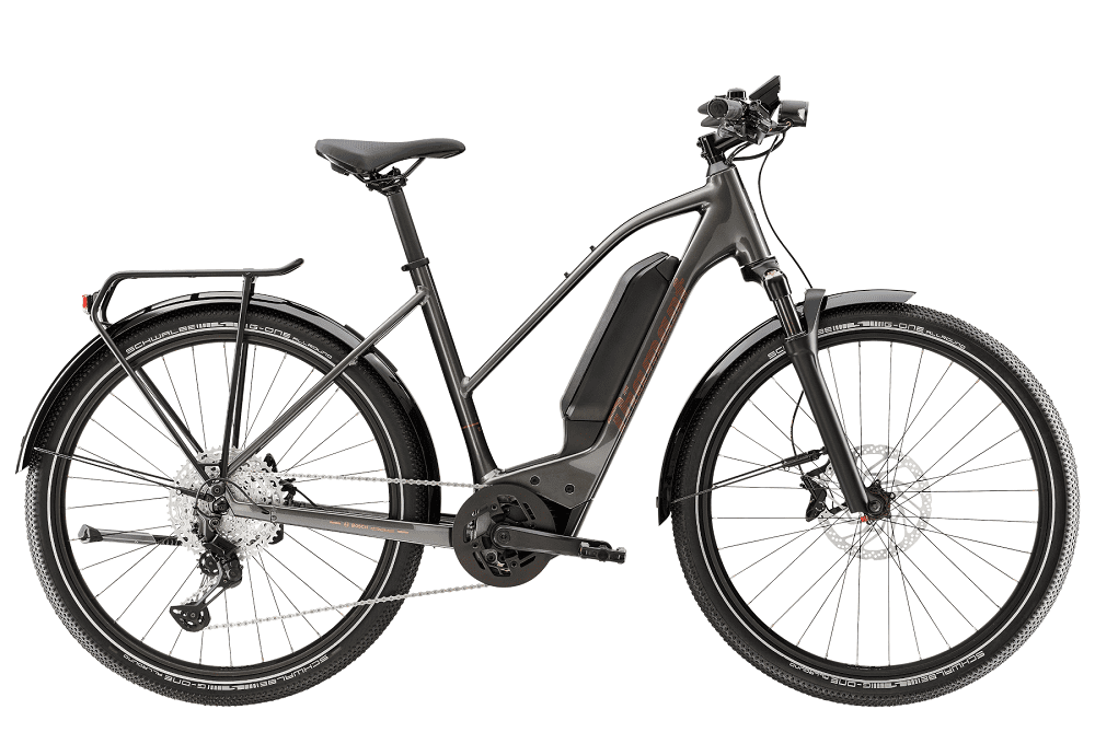 VTC Électrique Femme Diamant Zing Deluxe Gen2 MIT 725Wh 2023 magnetite grey metallic