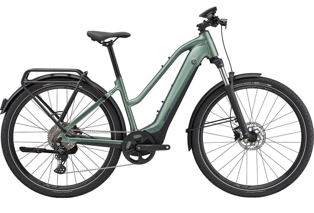 VTC Électrique Femme Giant EXPLORE E+ 1 STA 2023 misty forest