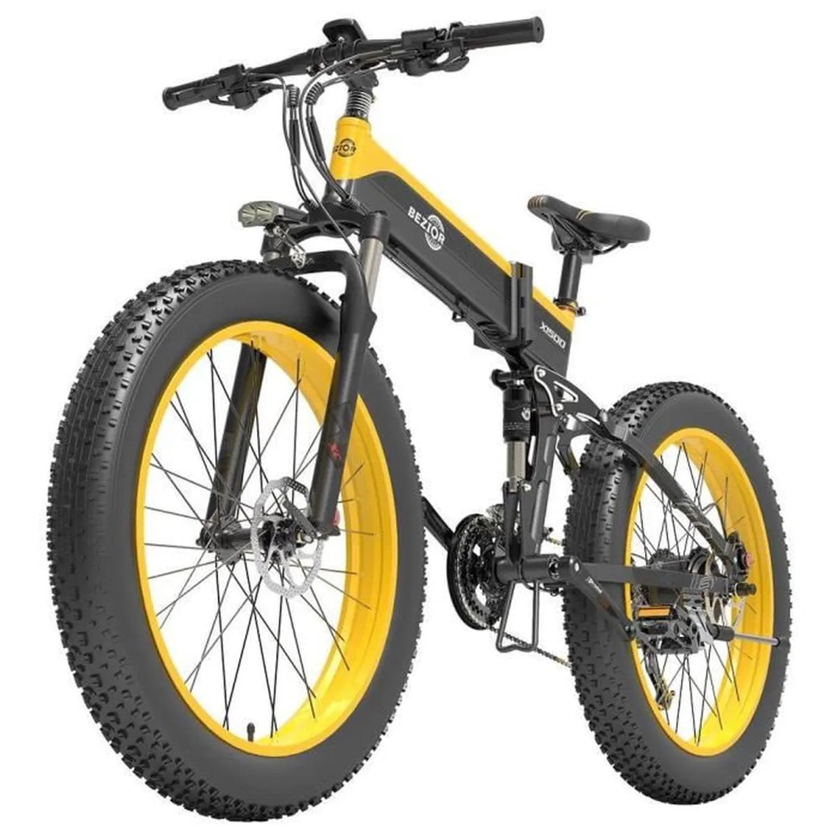 VTT Électrique Bezior X1500 Velo Électrique 12.8 Ah – Image 2