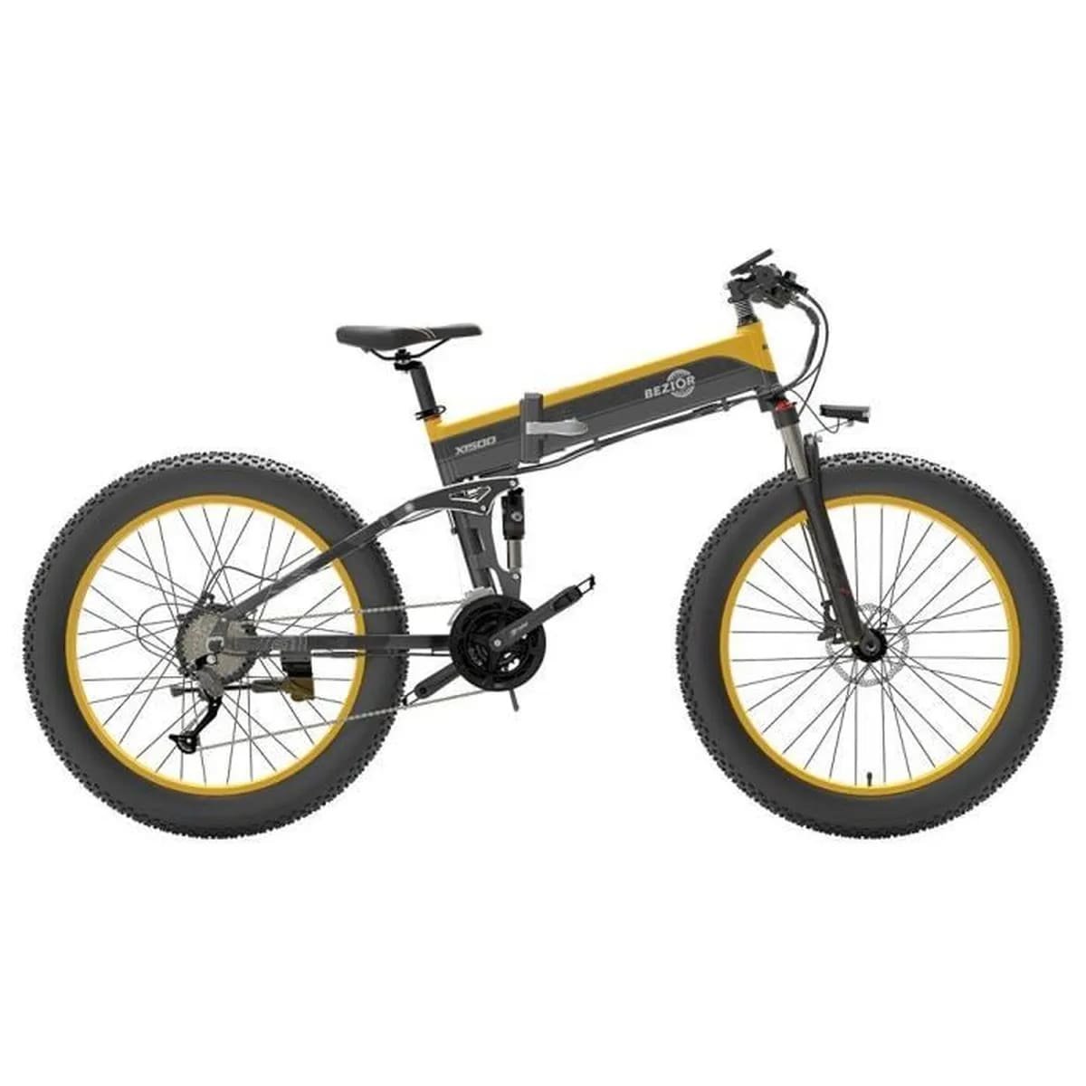 VTT Électrique Bezior X1500 Velo Électrique 12.8 Ah – Image 3
