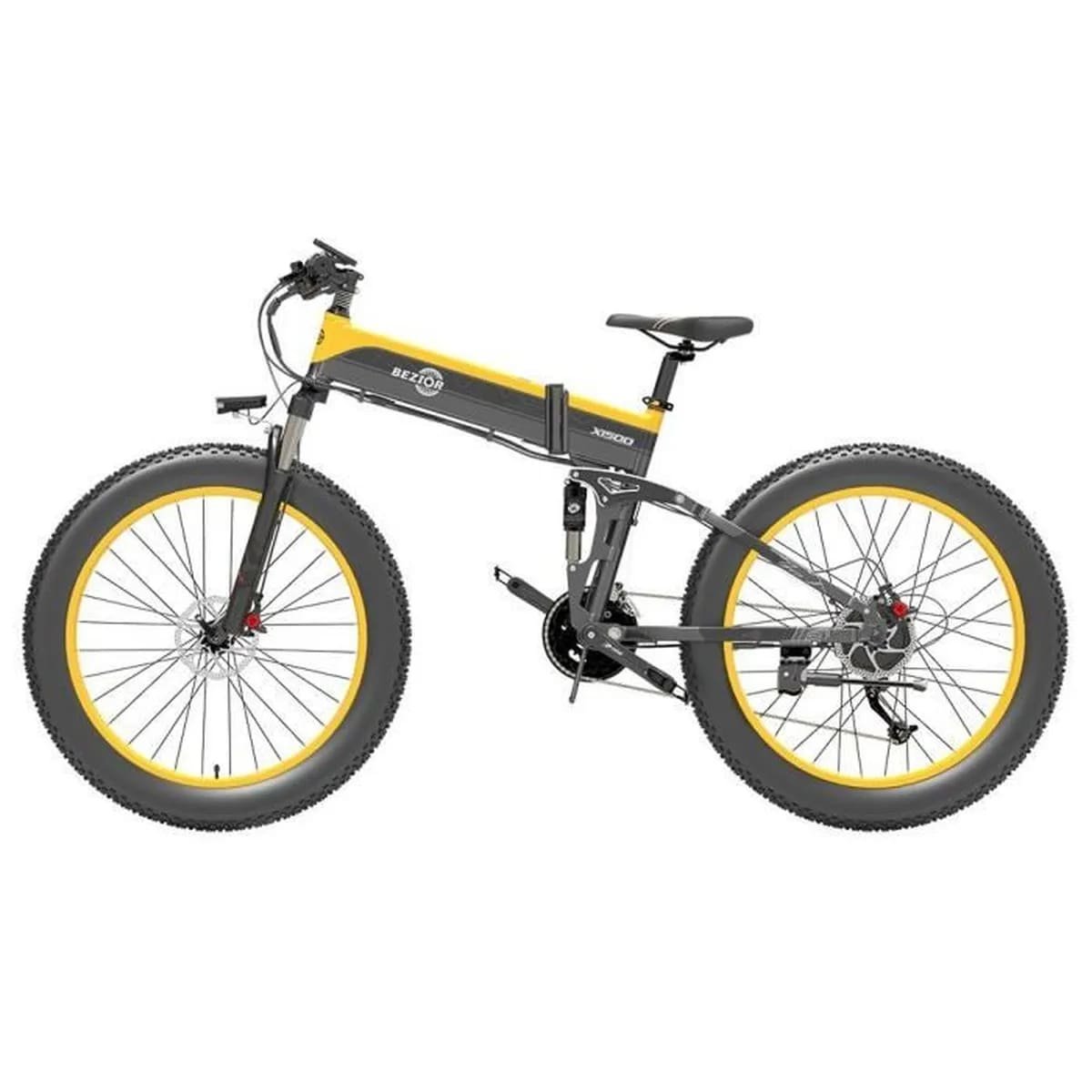 VTT Électrique Bezior X1500 Velo Électrique 12.8 Ah – Image 5
