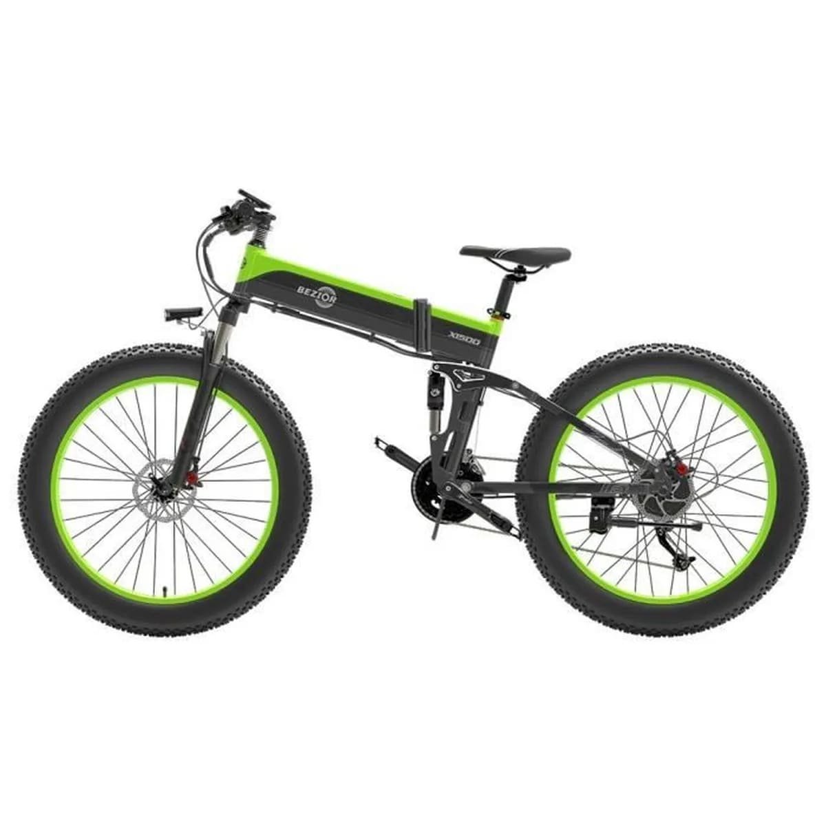 VTT Électrique Bezior X1500 Velo Électrique 12.8 Ah – Image 5
