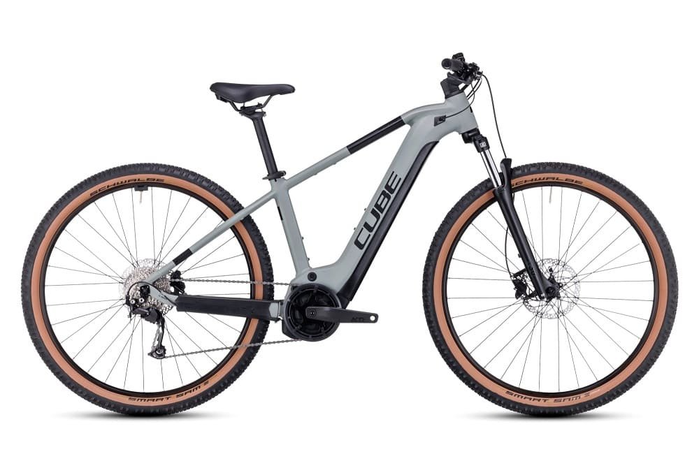 VTT Électrique Semi-Rigide Cube Reaction Hybrid Performance 500 Shimano Alivio 9V 500 Wh 29" Marron2023 – Image 6