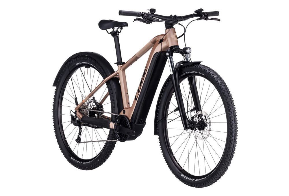 VTT Électrique Semi-Rigide Cube Reaction Hybrid Performance 625 Allroad Shimano Alivio 9V 625 Wh 29" Noir 2023 – Image 5