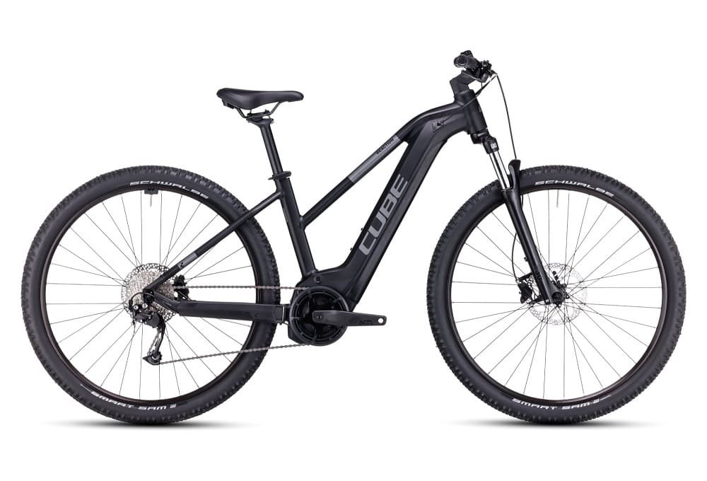 VTT Électrique Semi-Rigide Cube Reaction Hybrid Performance 625 Trapeze Shimano Alivio 9V 625 Wh 29" Gris Vert 2023 – Image 2