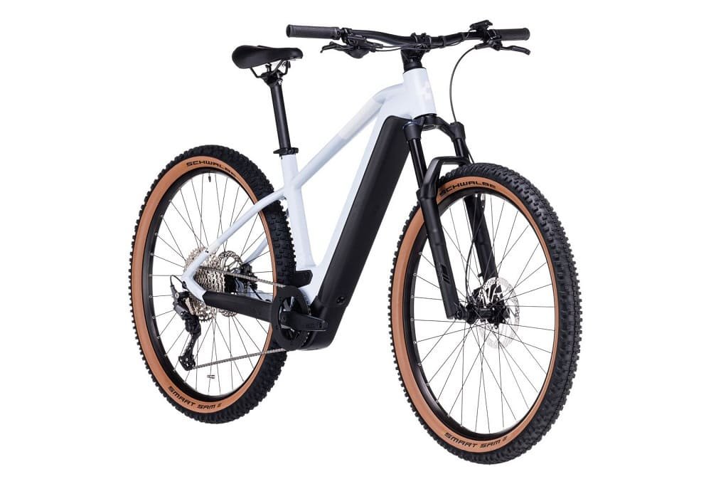 VTT Électrique Semi-Rigide Cube Reaction Hybrid Pro 625 Shimano Deore 11V 625 Wh 29" Gris Flash 2023 – Image 5