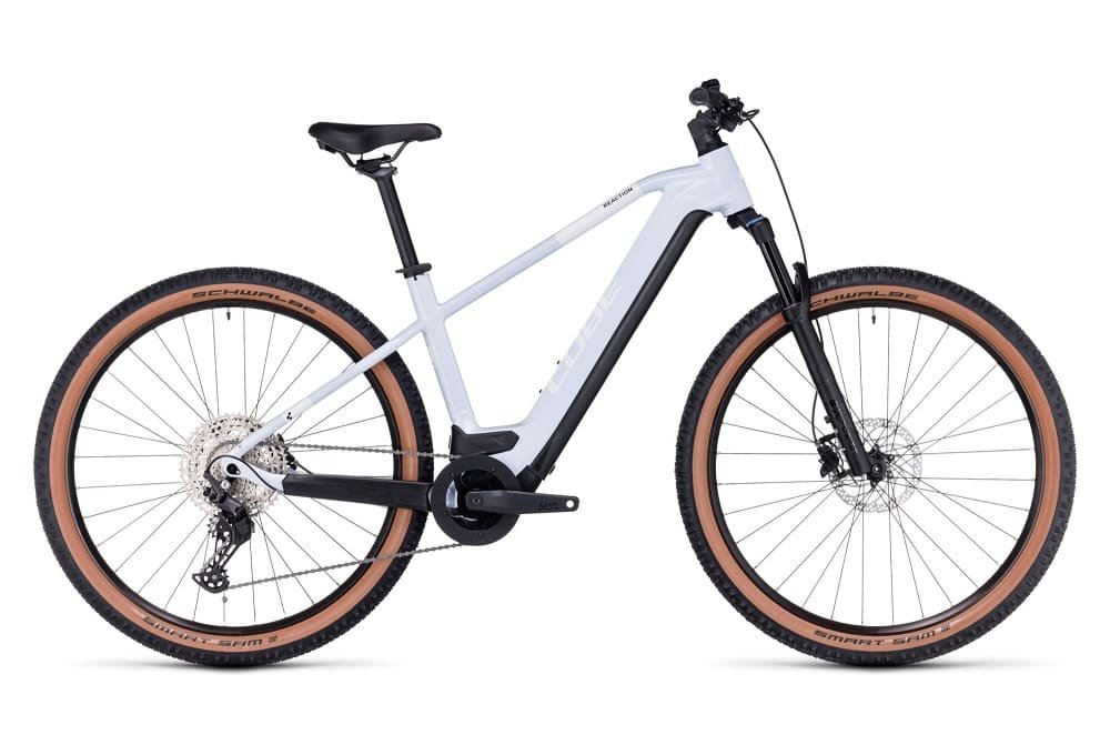 VTT Électrique Semi-Rigide Cube Reaction Hybrid Pro 625 Shimano Deore 11V 625 Wh 29" Gris Flash 2023 – Image 4