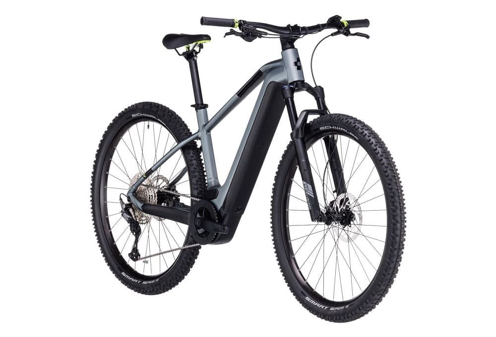 VTT Électrique Semi-Rigide Cube Reaction Hybrid Pro 625 Shimano Deore 11V 625 Wh 29" Gris Flash 2023 – Image 3