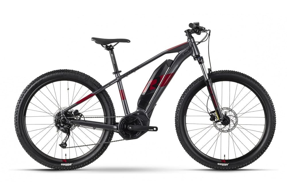 VTT Électrique Semi-Rigide R Raymon HardRay E 3.0 Shimano Altus 9V 500 Wh 29" Gris Rouge 2023
