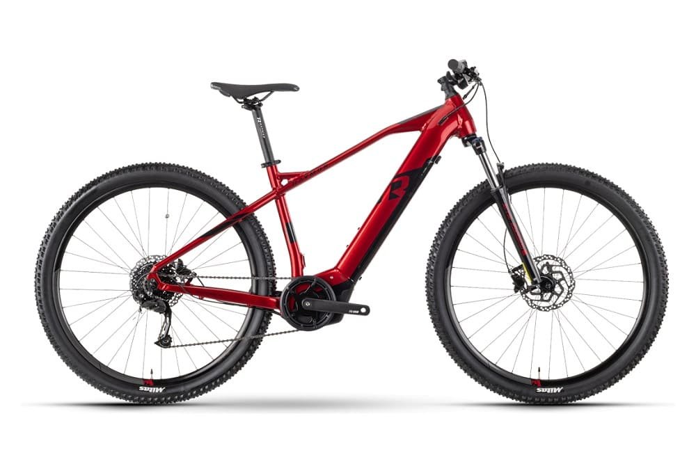 VTT Électrique Semi-Rigide R Raymon HardRay E 4.0 Tektro M350 9V 500 Wh 29" Rouge
