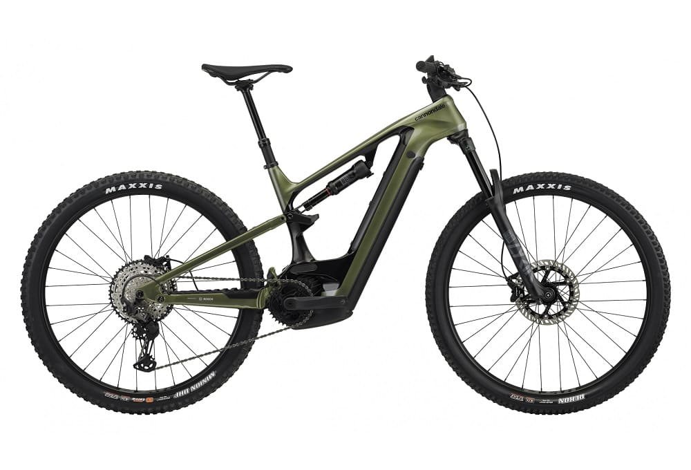 VTT Électrique Tout-Suspendu Cannondale Moterra Neo Carbon 2 Shimano SLX XT 12V 750 Wh 29" Vert 2023