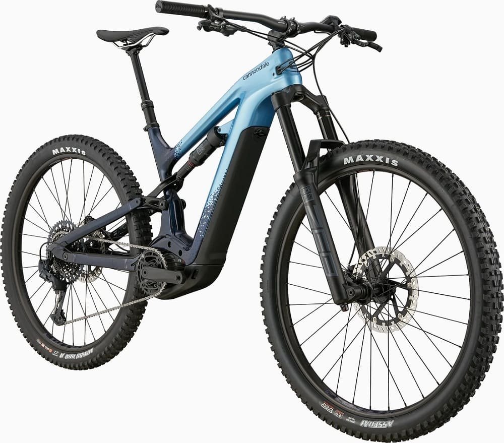 VTT Électrique Tout-Suspendu Cannondale Moterra Neo Carbon 2 Bleu – Image 5