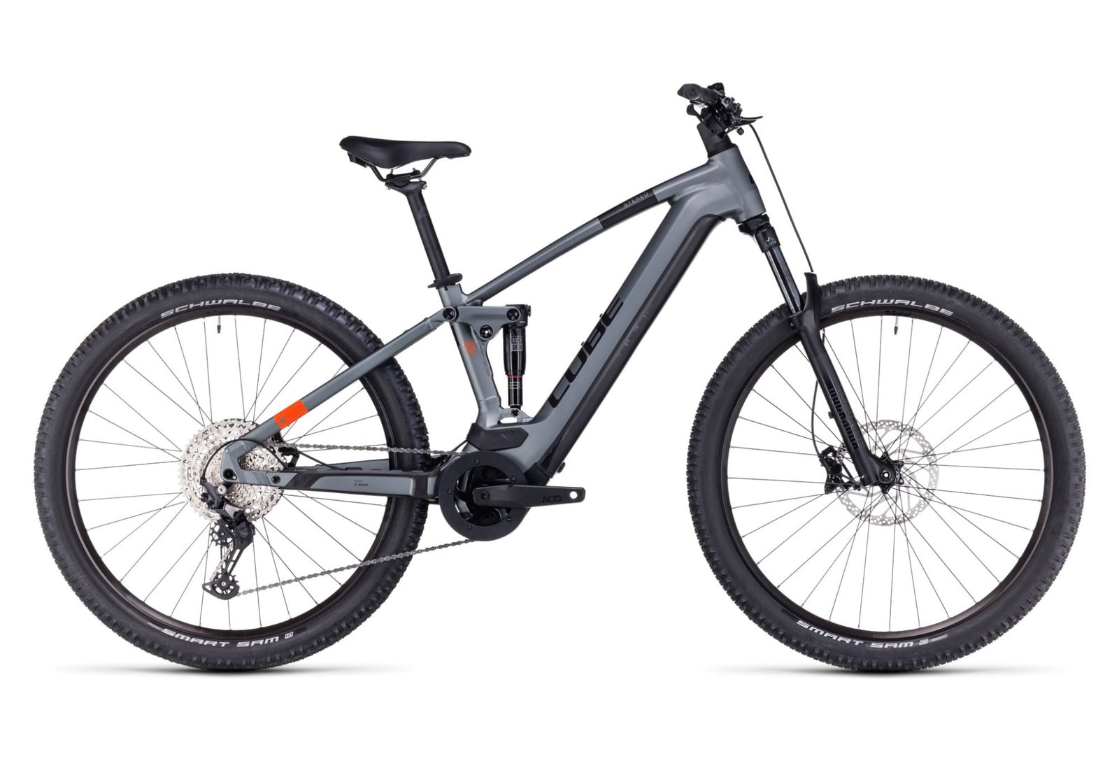 VTT Électrique Tout-Suspendu Cube Stereo Hybrid 120 Pro 625 Shimano Deore 12V 625 Wh 29" Bleu 2023 – Image 2